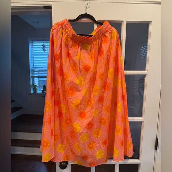 NWT Farm Rio x Anthropologie Sun Midi Skirt - Picture 8 of 8